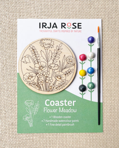 Individual Coaster Kit — Flower Meadow