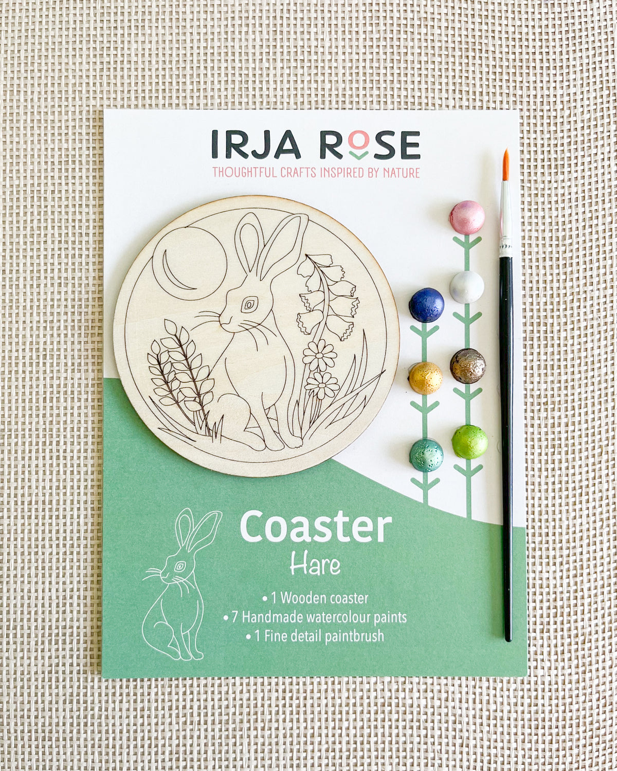 Individual Coaster Kit — Hare