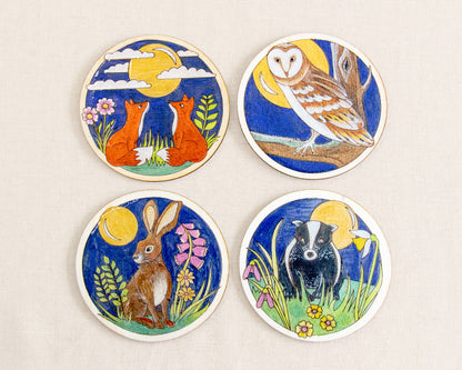 Coaster Kit Set of 4 — Moonlight Range